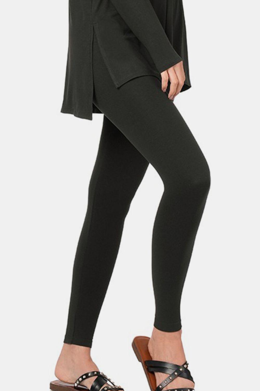 Zenana | Brushed Microfiber Top and Leggings Lounge Set