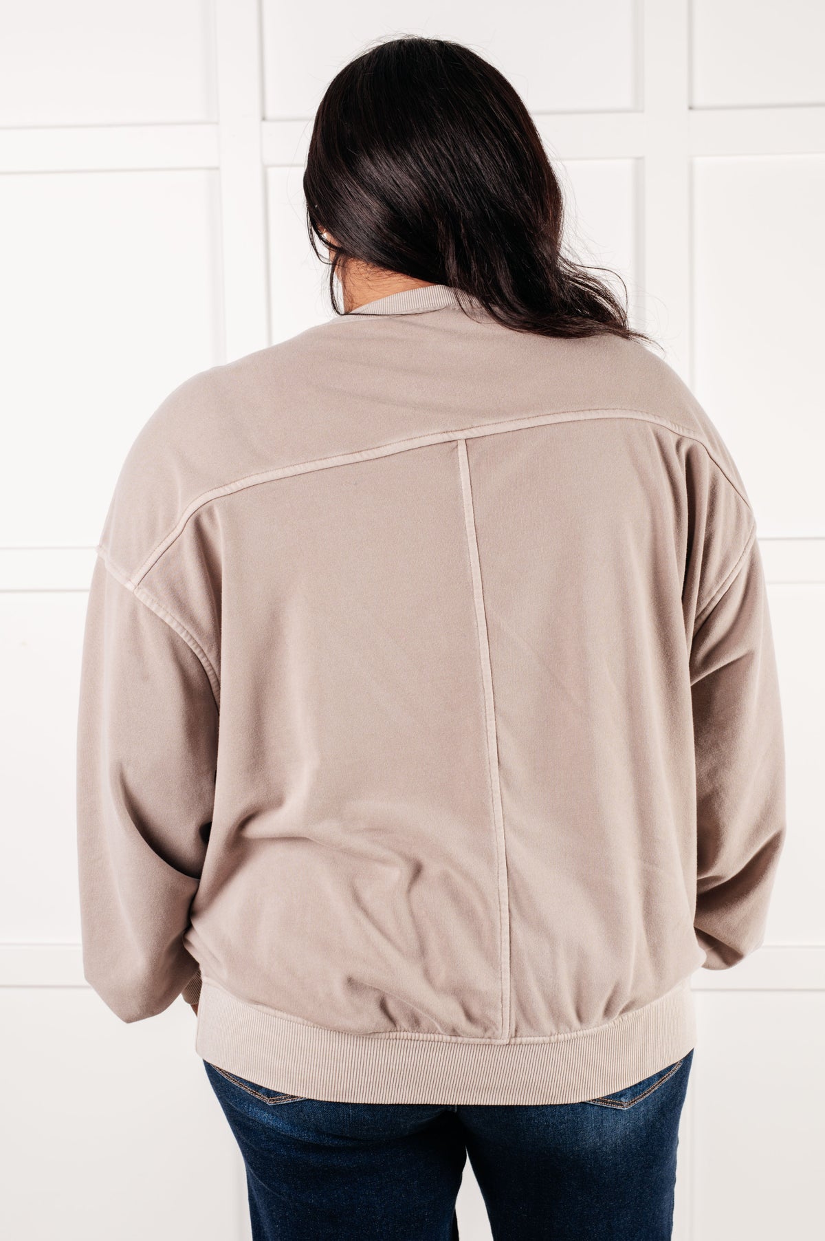 Beyond the Basics Pullover in Ash Mocha