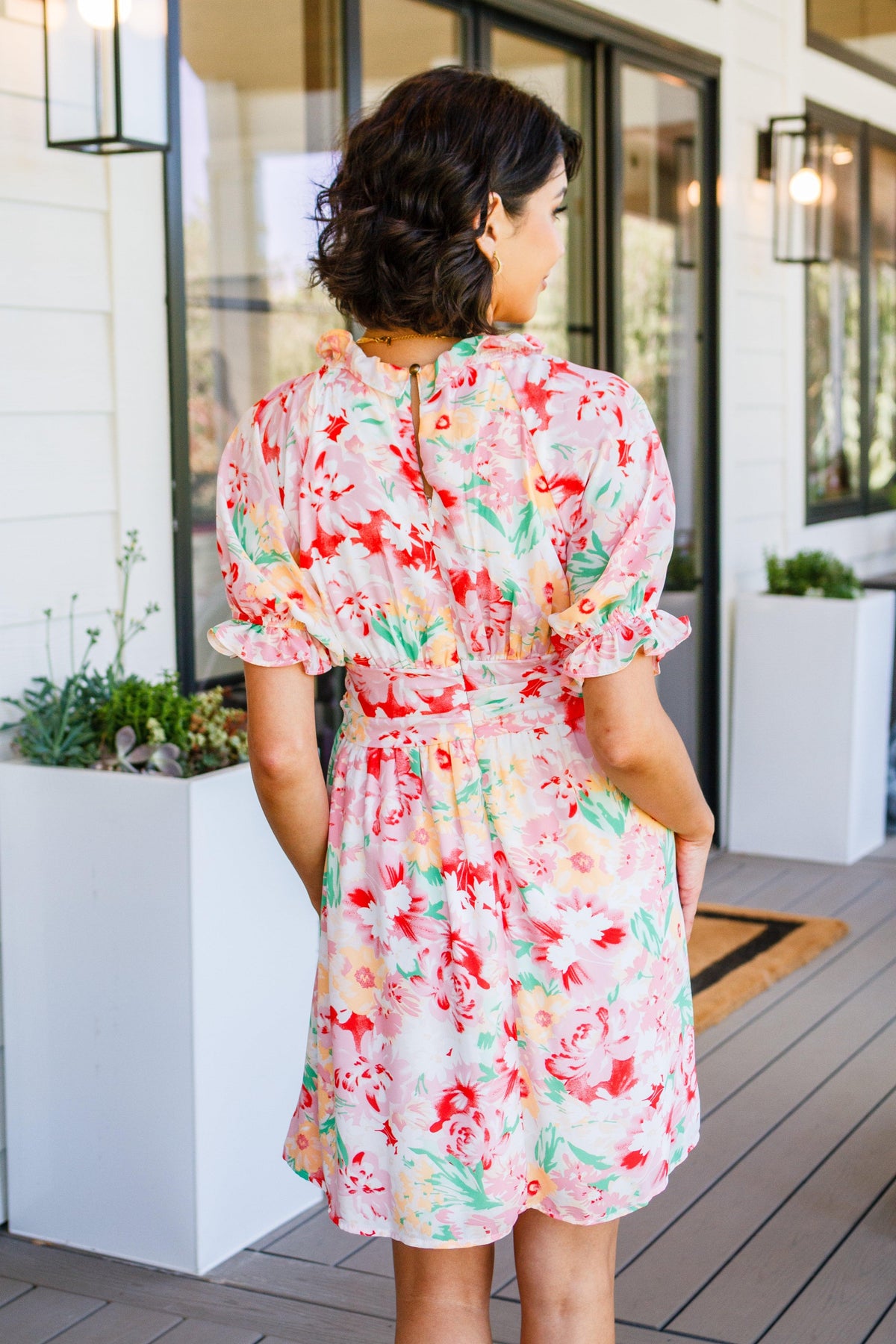 Fancy Free Floral Dress - becauseofadi