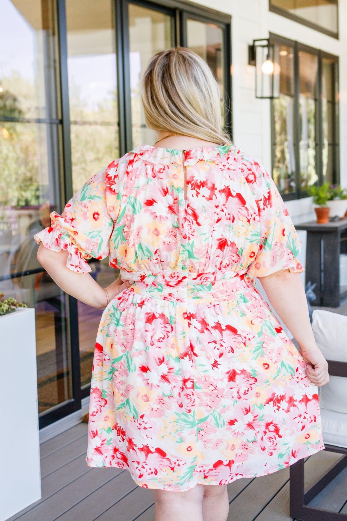 Fancy Free Floral Dress - becauseofadi