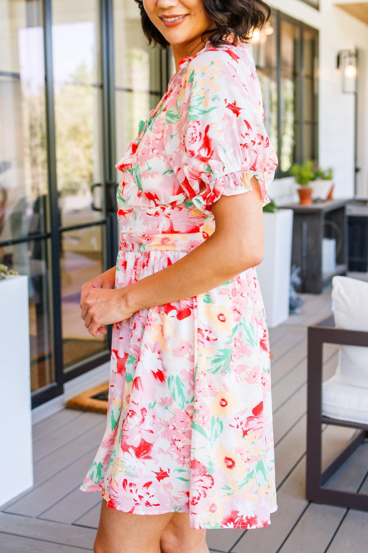 Fancy Free Floral Dress - becauseofadi