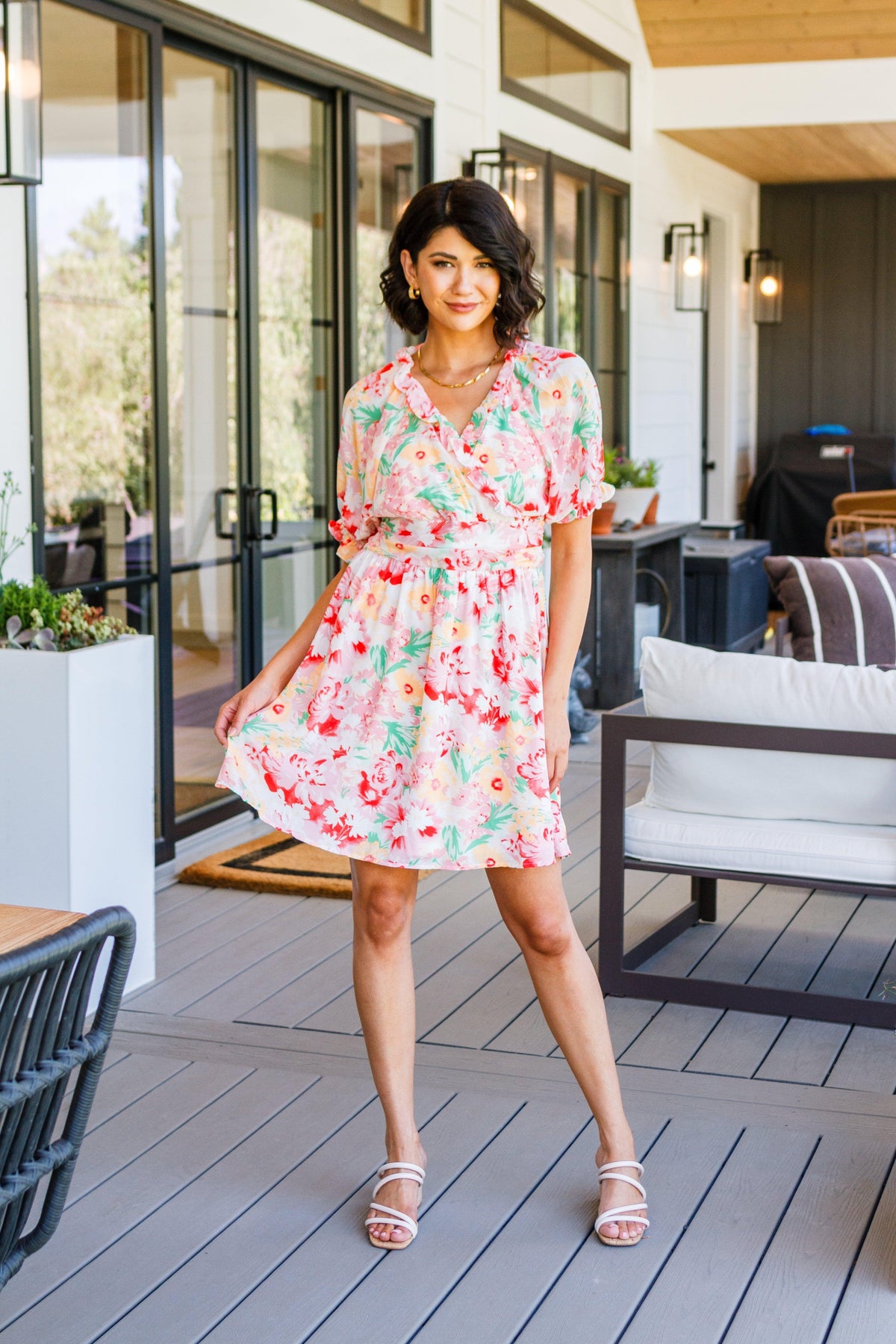 Fancy Free Floral Dress - becauseofadi