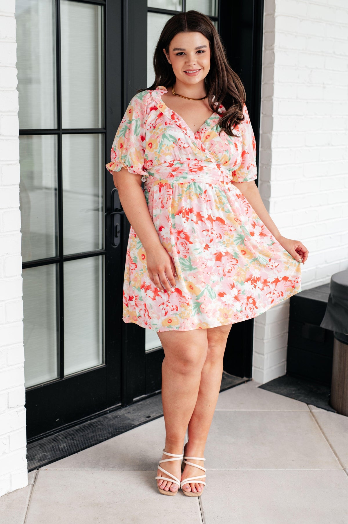 Fancy Free Floral Dress - becauseofadi