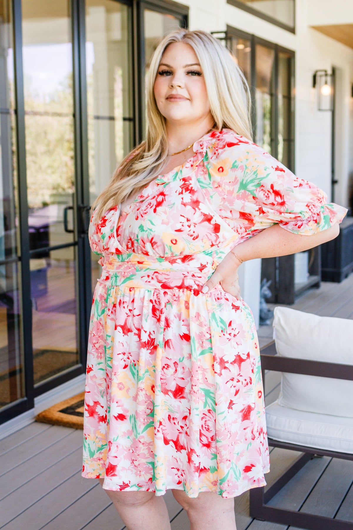 Fancy Free Floral Dress - becauseofadi