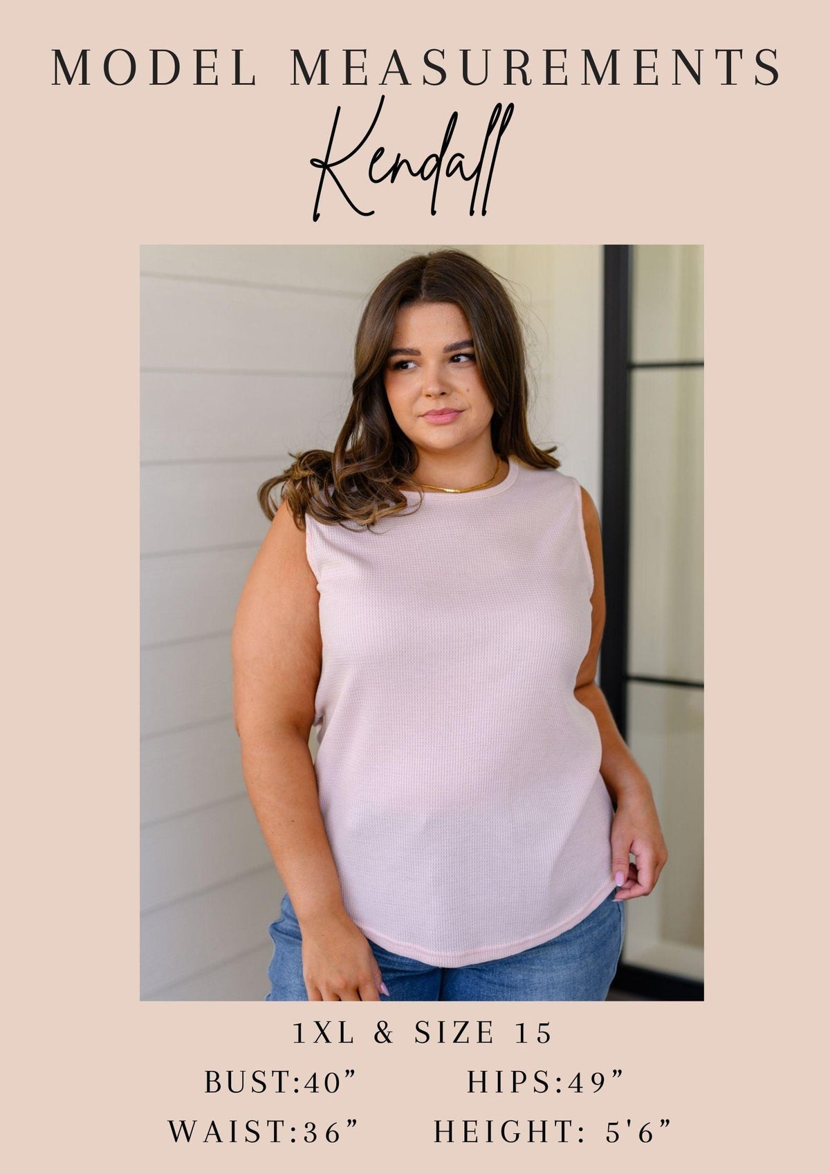 Fundamentals Ribbed Seamless Reversible Tank in Peach - becauseofadi