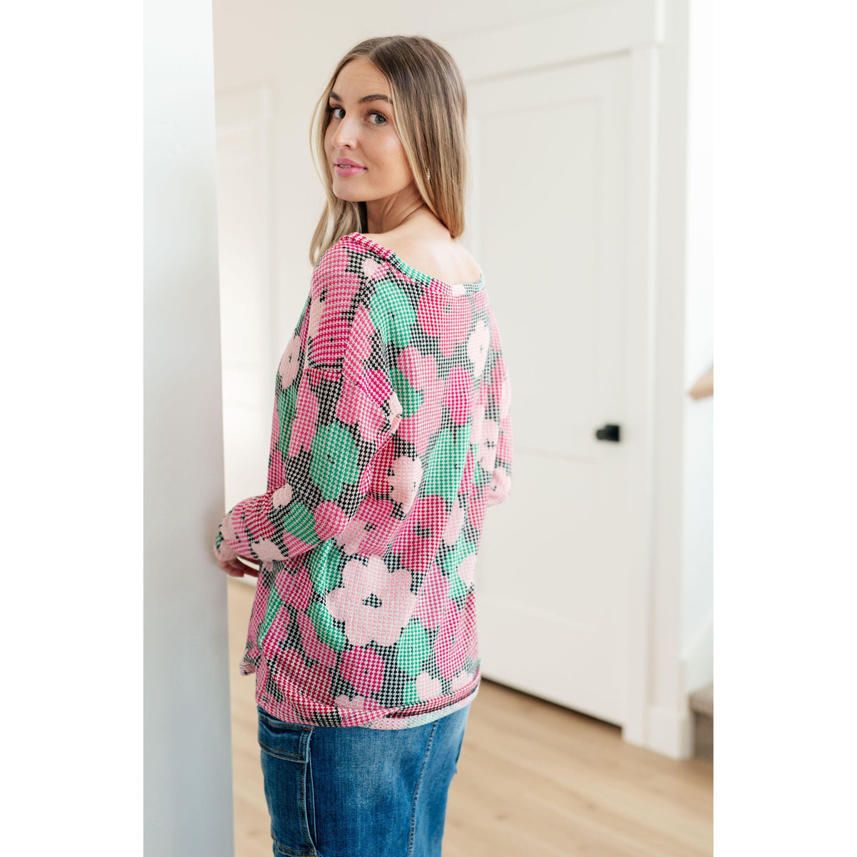 Group Chat Floral Top - becauseofadi