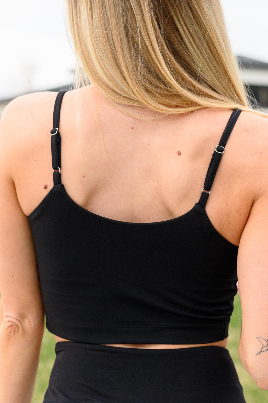 Hot Yoga Tank in Black - becauseofadi