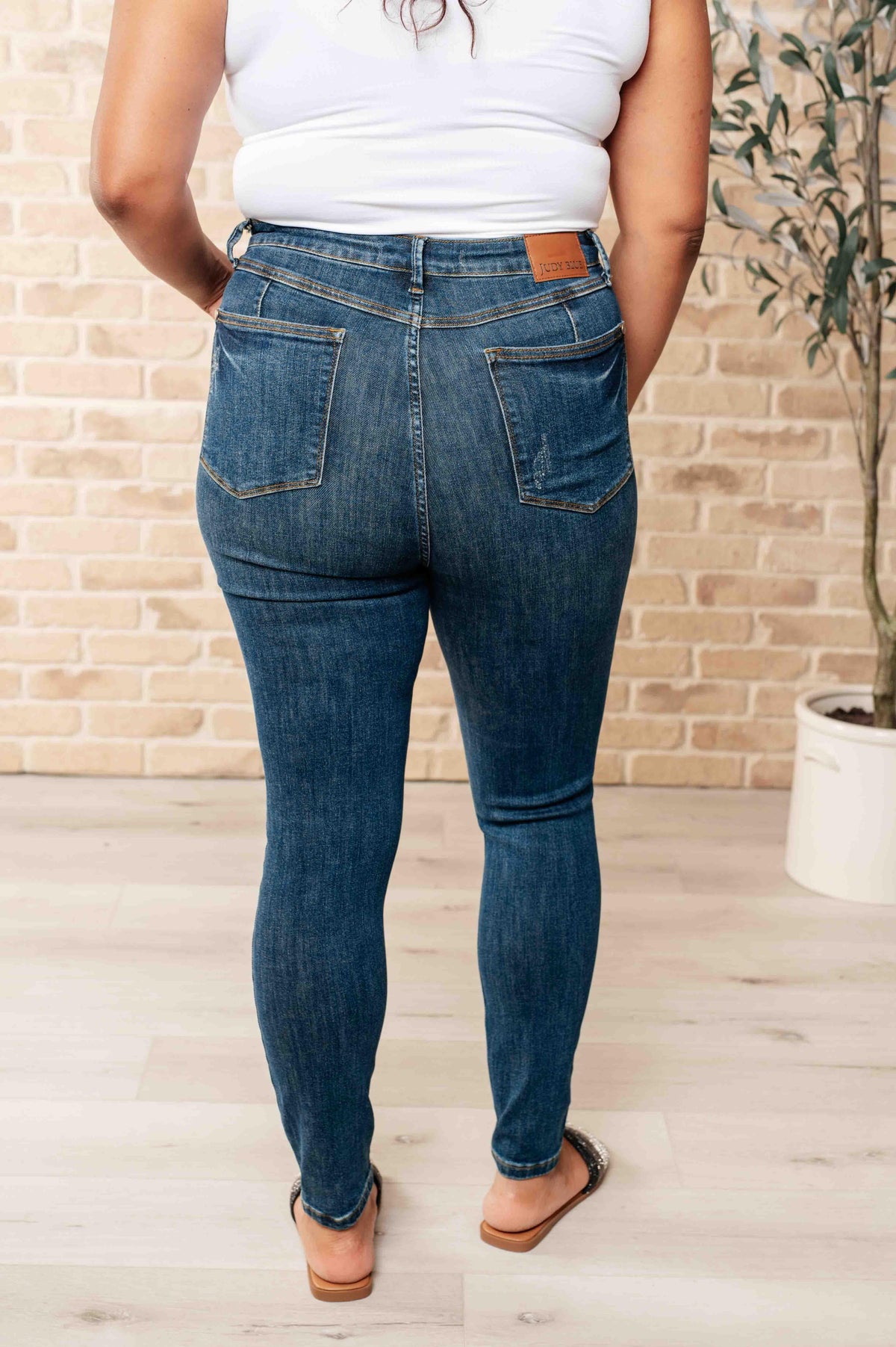 Judy Blue | Cora High Rise Control Top Skinny Jeans - becauseofadi