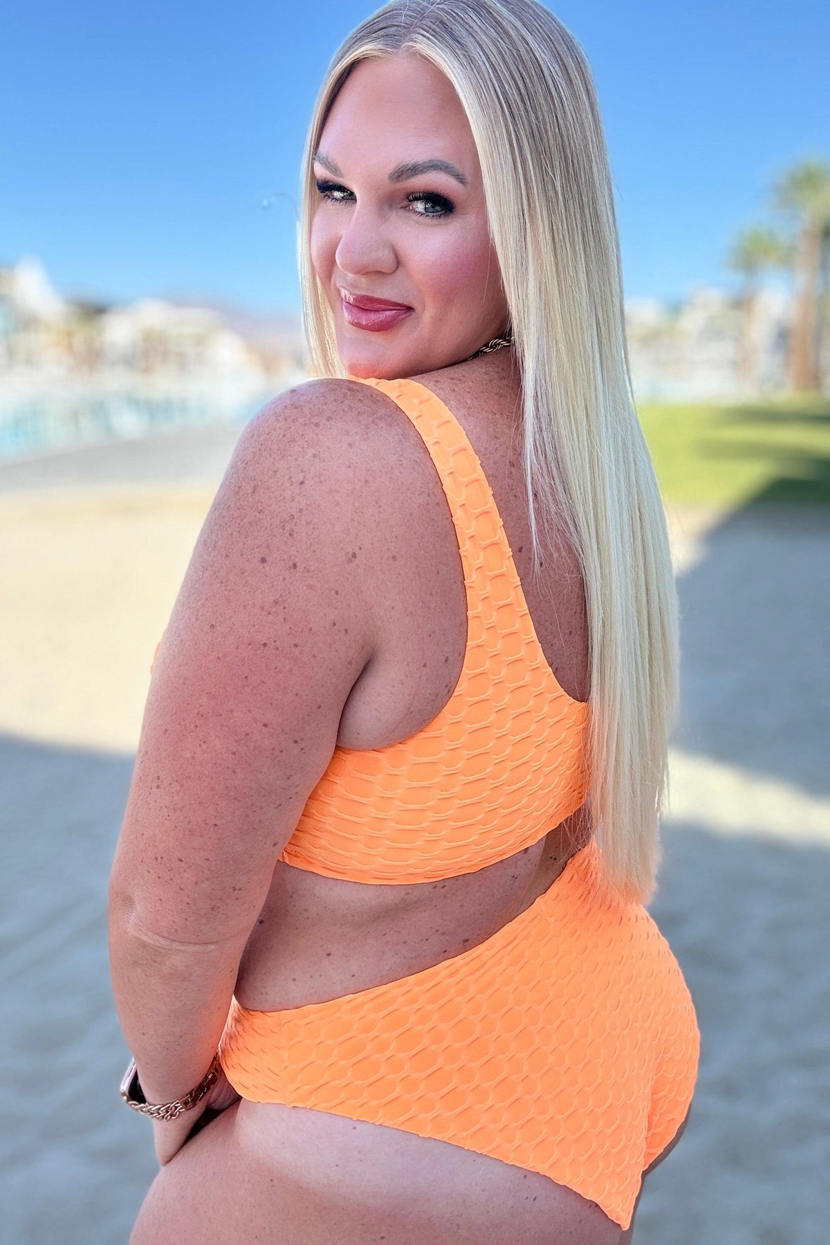 Oh So Orange Swim Bottoms - becauseofadi