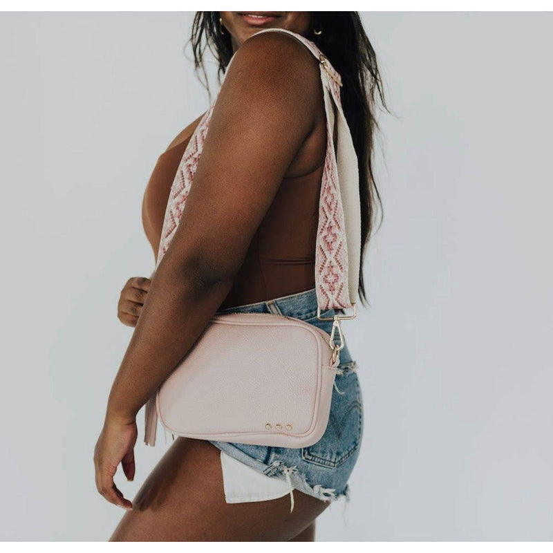 Pretty Simple | Women's Camera Crossbody Bag | Vegan Pebble Leather - becauseofadi