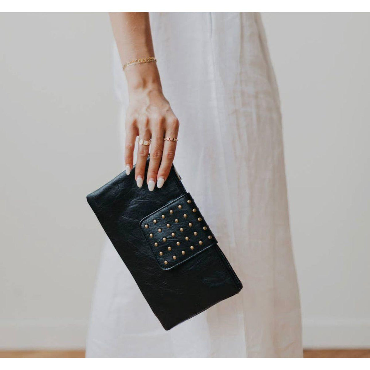 Women's Riviera Maya Rivet Clutch | Pretty Simple - becauseofadi