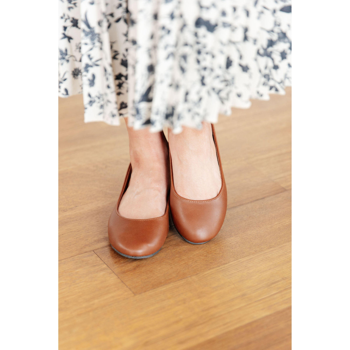 Soda | Women's On Your Toes Ballet Flats in Camel - becauseofadi