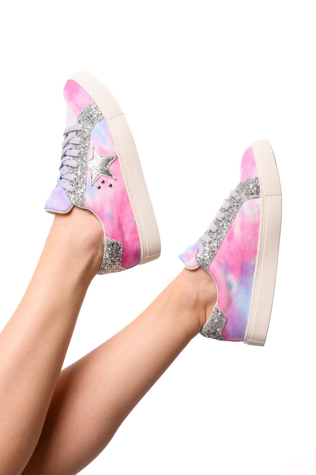 Supernova Sneakers in Pastel Tie Dye - becauseofadi