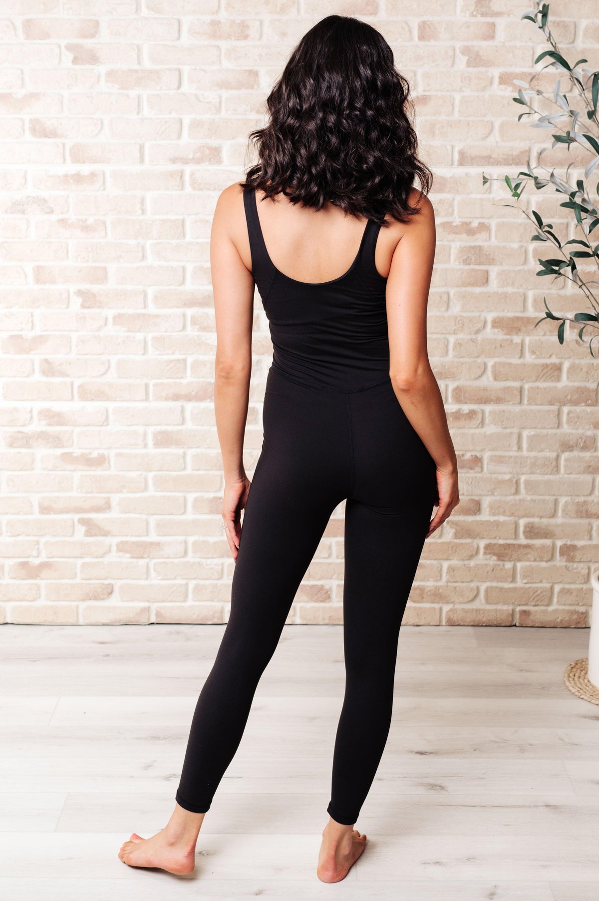 Way to Push Active Bodysuit in Black - becauseofadi