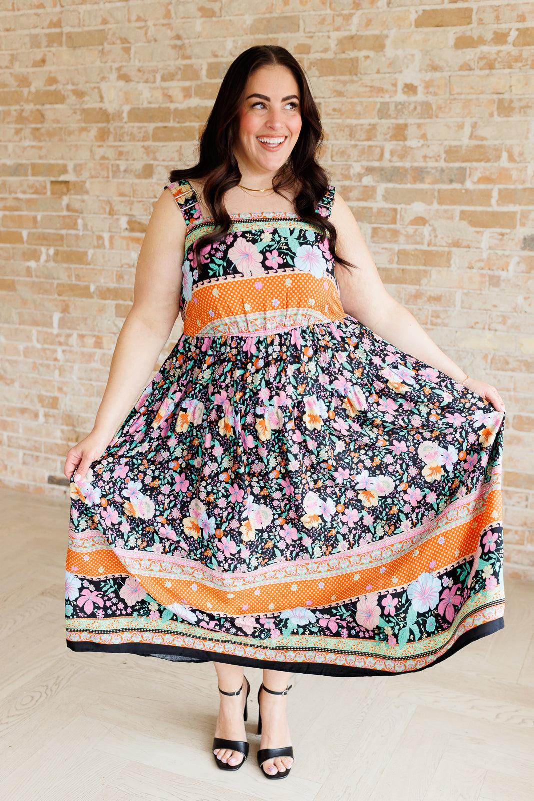 You Can Count On It Floral Summer Dress - becauseofadi