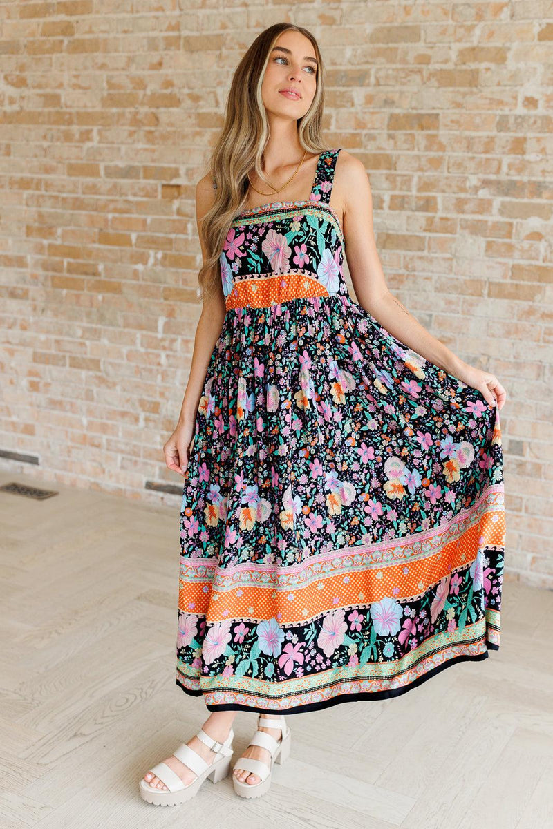 You Can Count On It Floral Summer Dress - becauseofadi