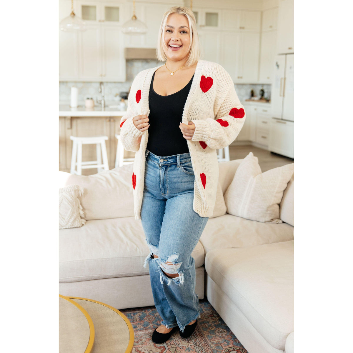 Bibi | Heart Eyes Cardigan - becauseofadi