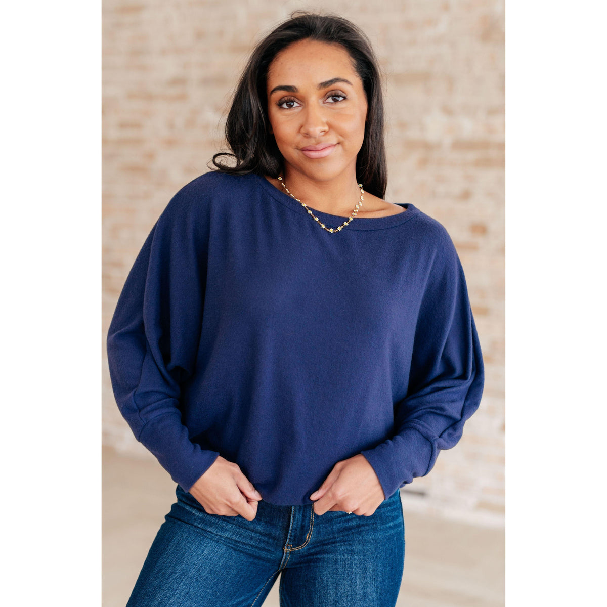 Casually Comfy Batwing Top - becauseofadi