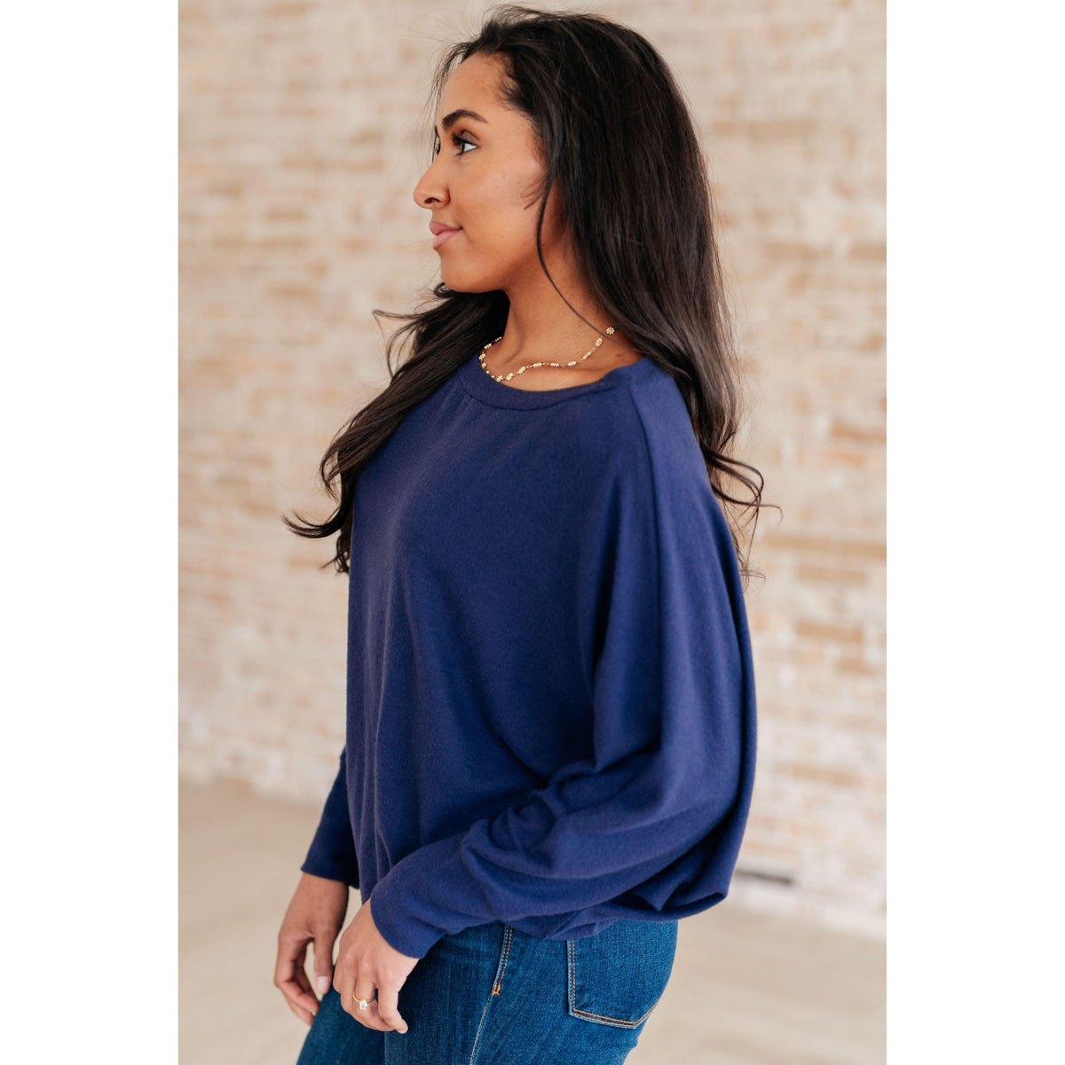 Casually Comfy Batwing Top - becauseofadi