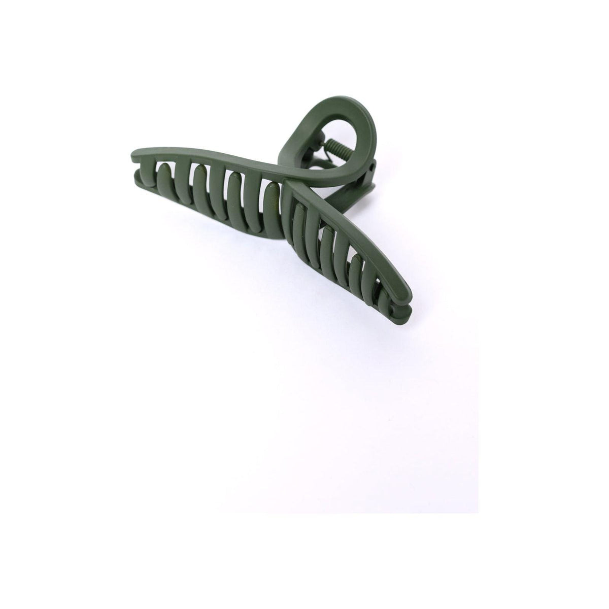 Claw Clip Set of 4 in Forest Green - becauseofadi