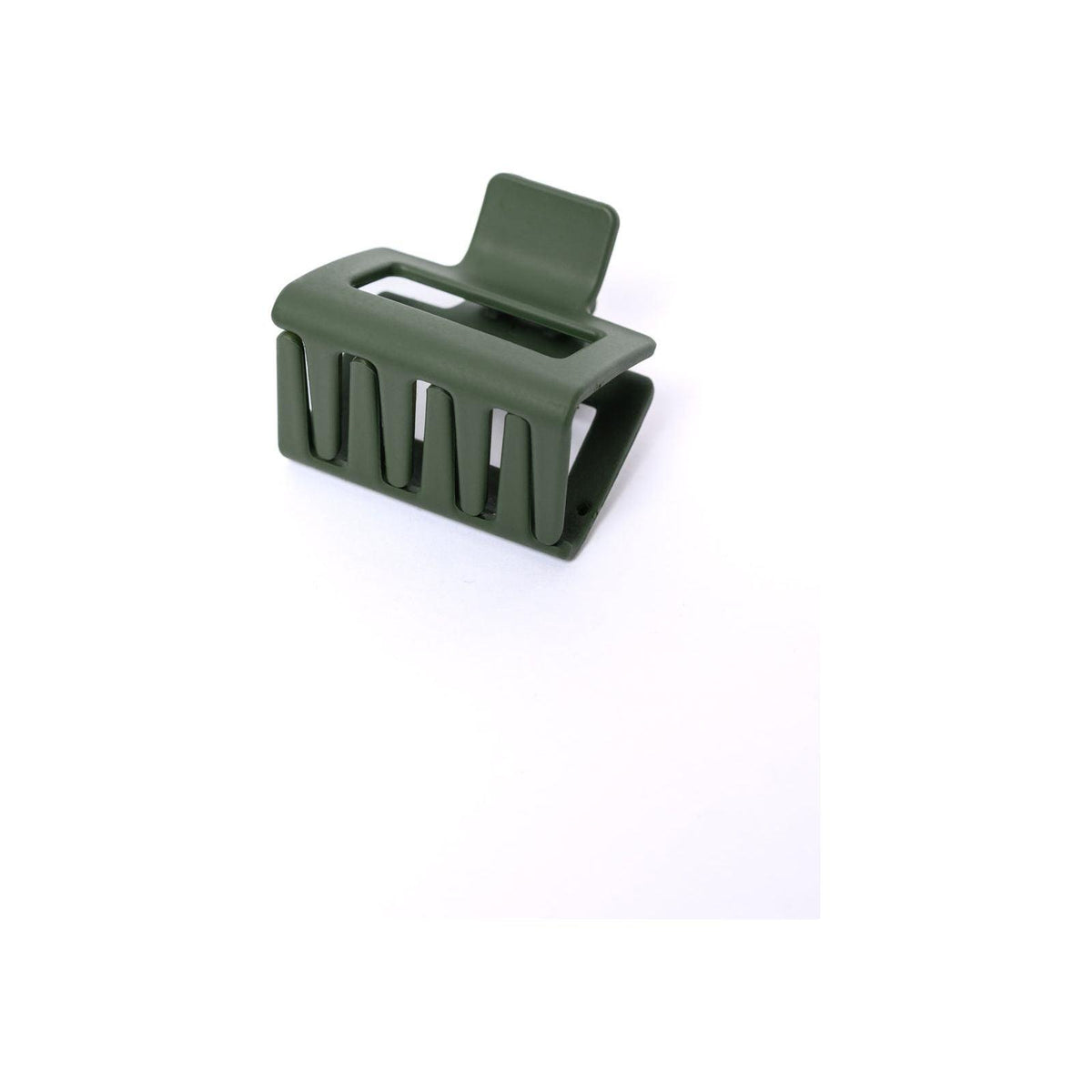 Claw Clip Set of 4 in Forest Green - becauseofadi