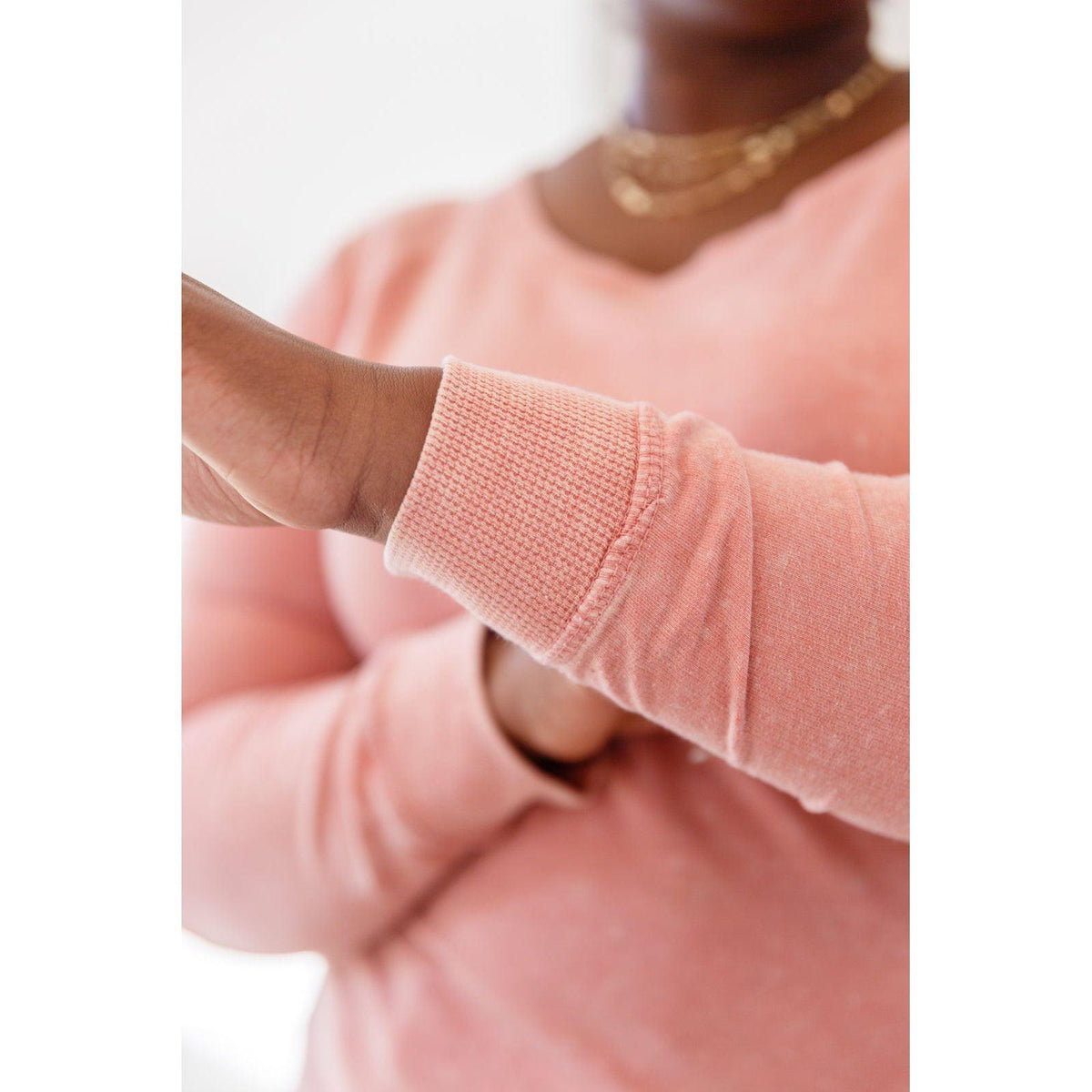 Fun Beginnings Raglan Top In Dusty Mauve - becauseofadi