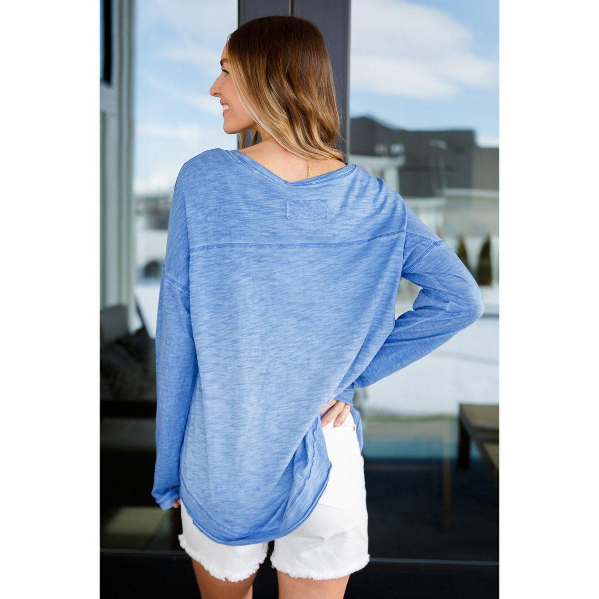 Gently Down the Stream Long Sleeve Top - becauseofadi