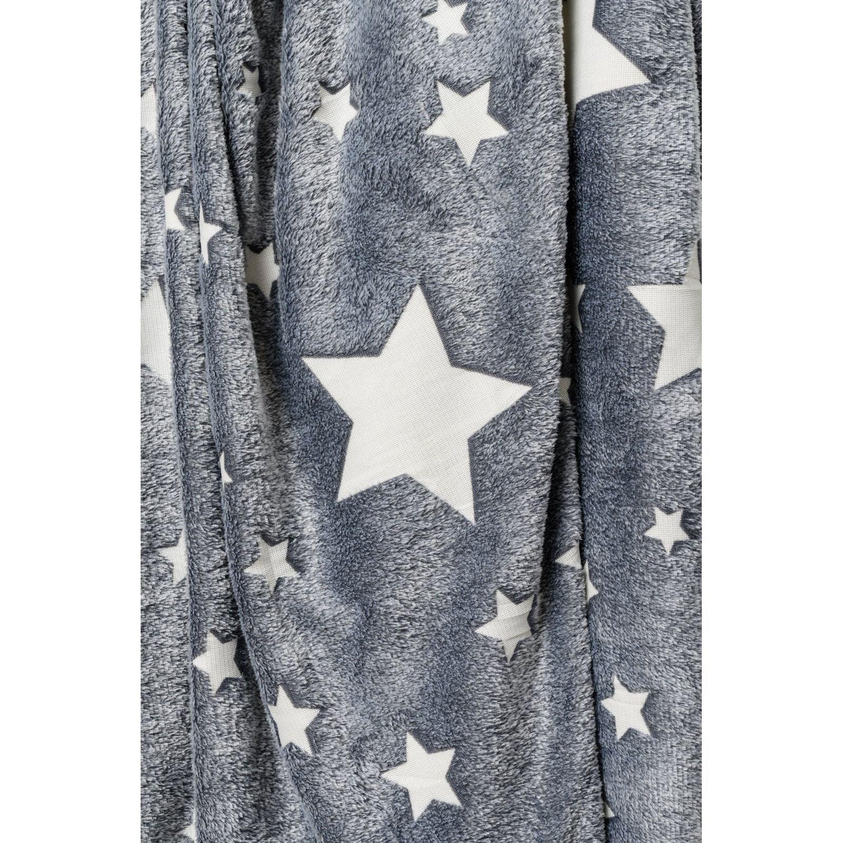 Glow in the Dark Blanket in Gray Star - becauseofadi