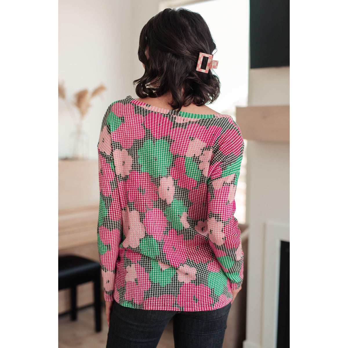 Group Chat Floral Top - becauseofadi