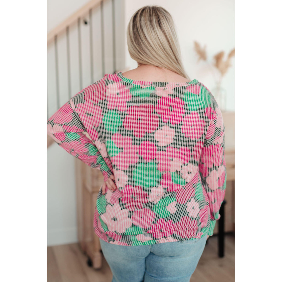 Group Chat Floral Top - becauseofadi