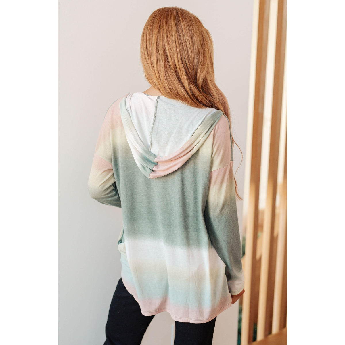 Hazy Horizon Ombre Hoodie - becauseofadi