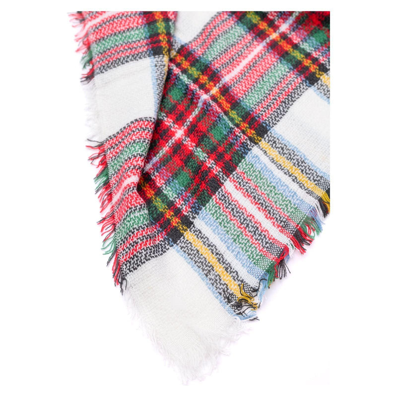 Holiday Plaid Scarf - becauseofadi