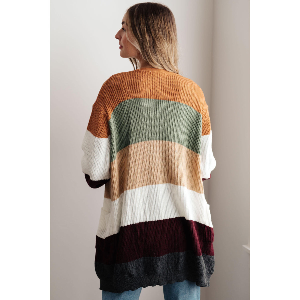 Long Drive Home Striped Cardigan - becauseofadi