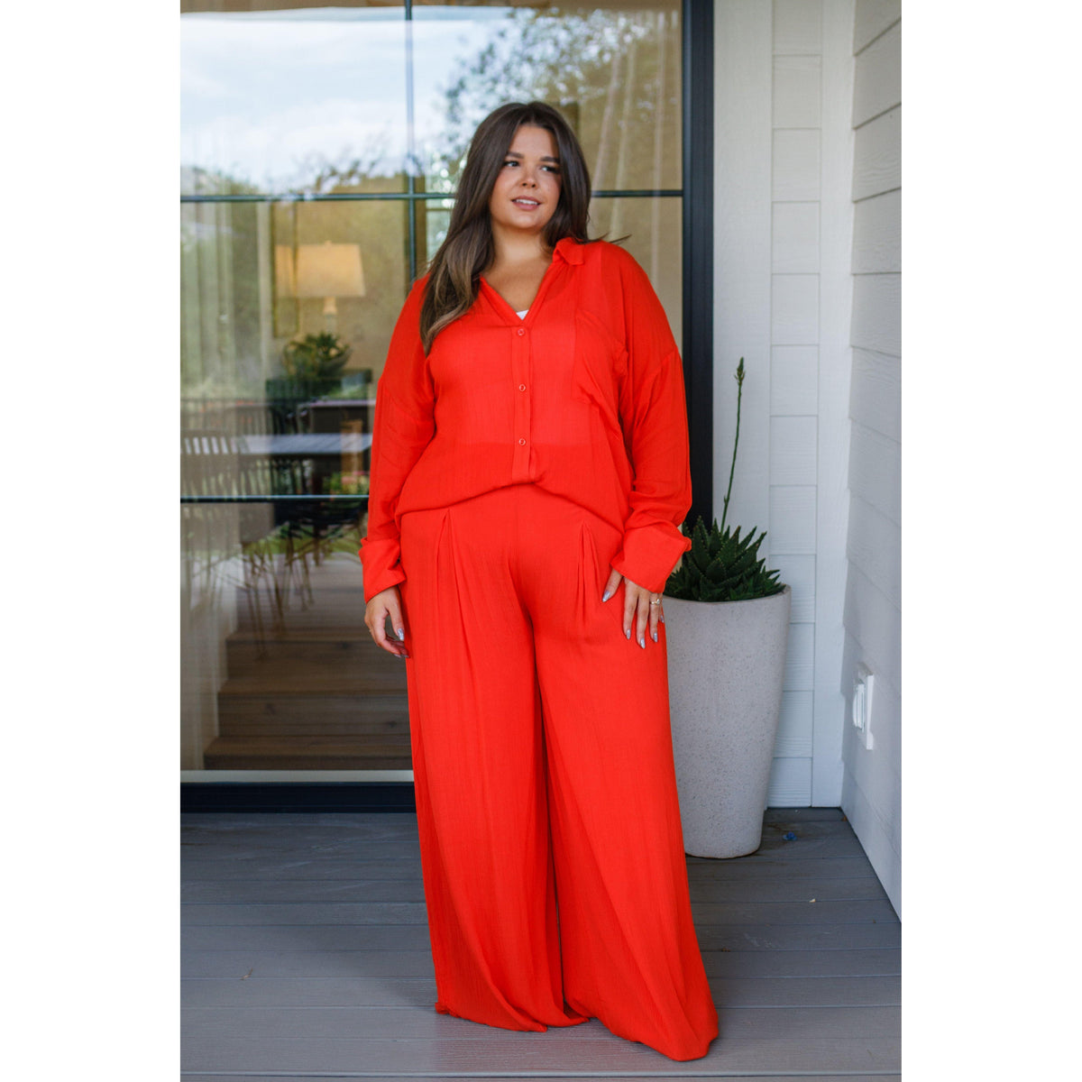 Not So Subtle Wide Leg Pants - becauseofadi