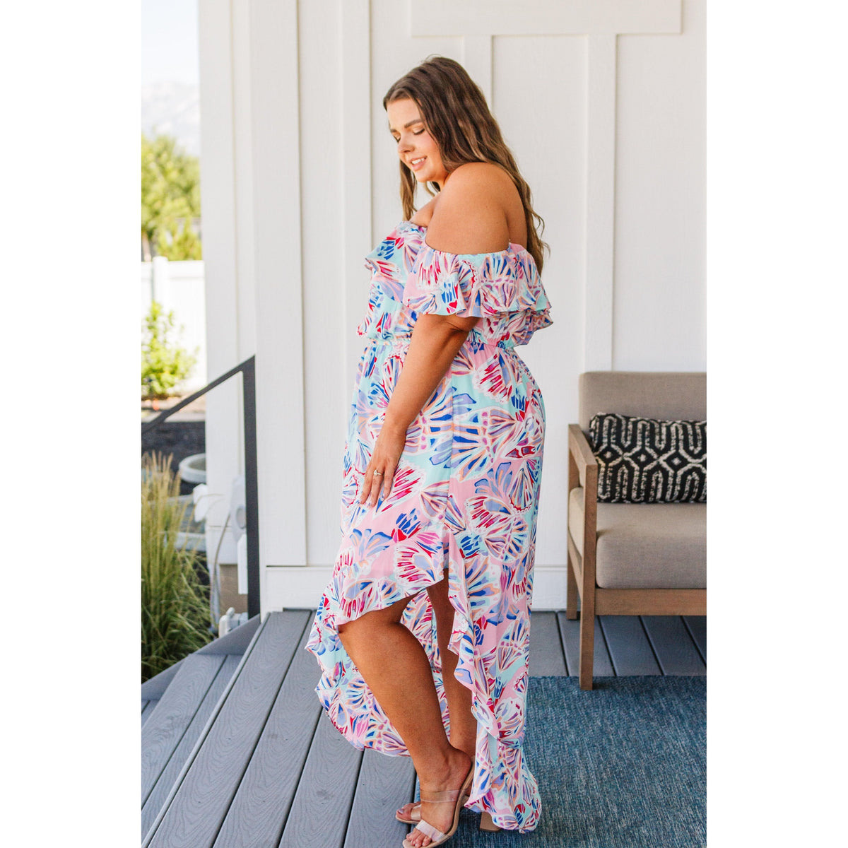 She Sells Sea Shells Maxi Dress - becauseofadi