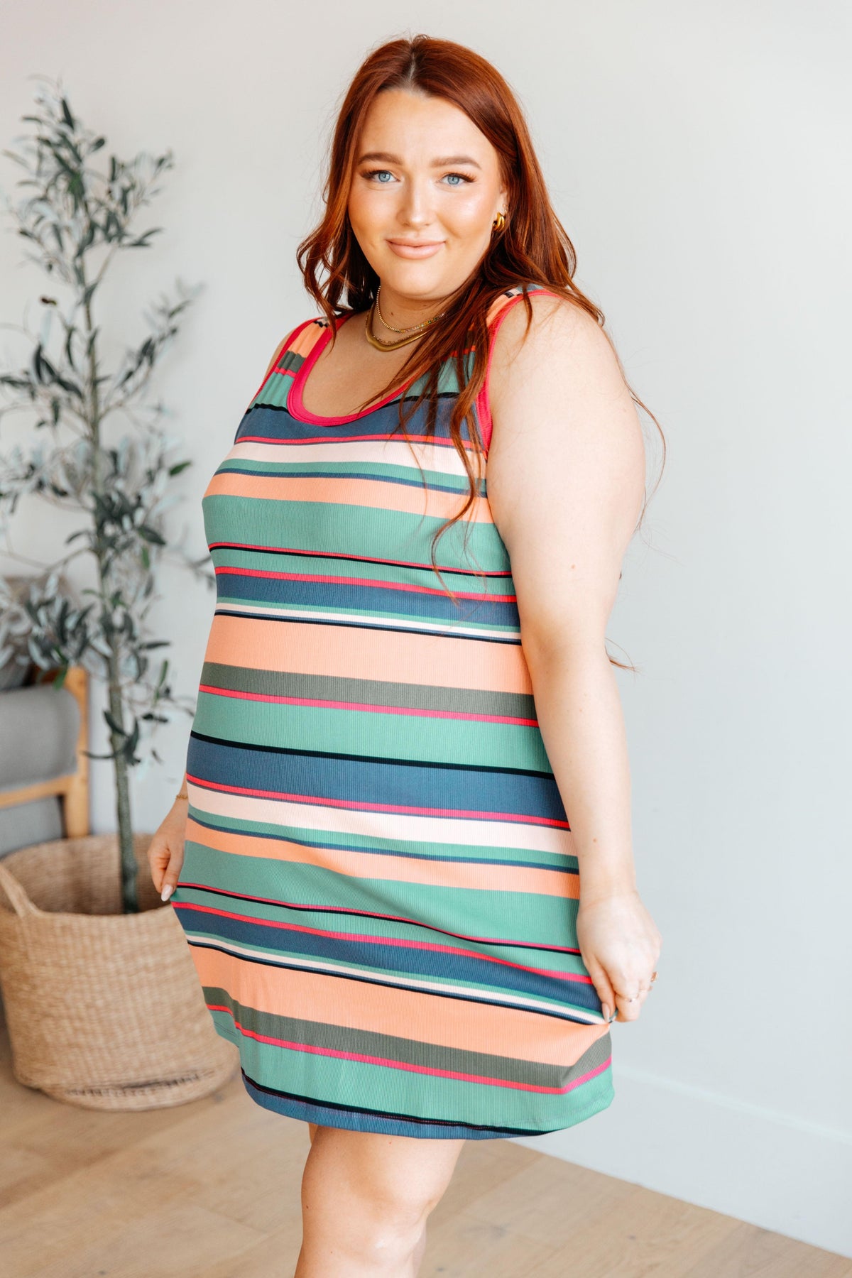 Summer Lovin' Striped Tank Dress - becauseofadi