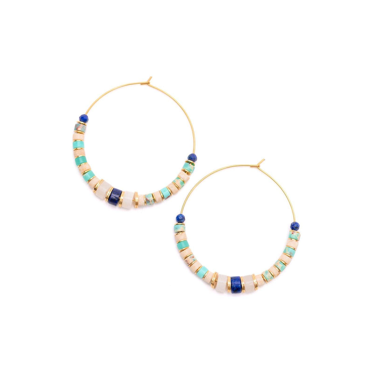 Sweet Stacks Beaded Earrings - becauseofadi