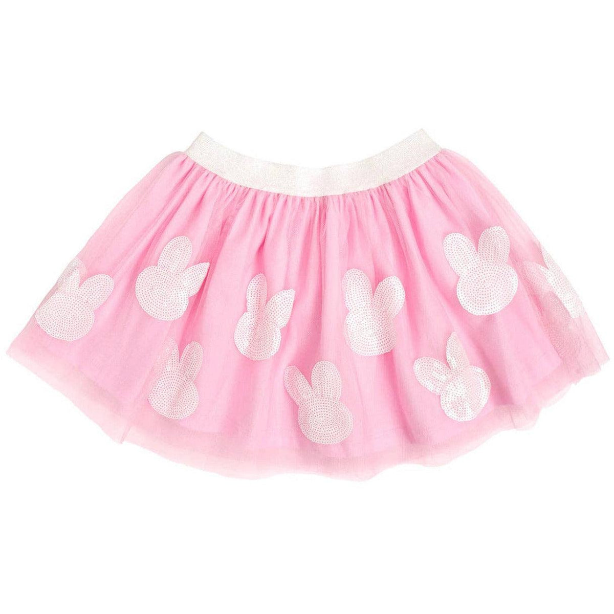 Sweet Wink | Pink Bunny Tutu | Dress Up Skirt | Kids Easter Tutu | Soft Tulle Easter Skirt - becauseofadi