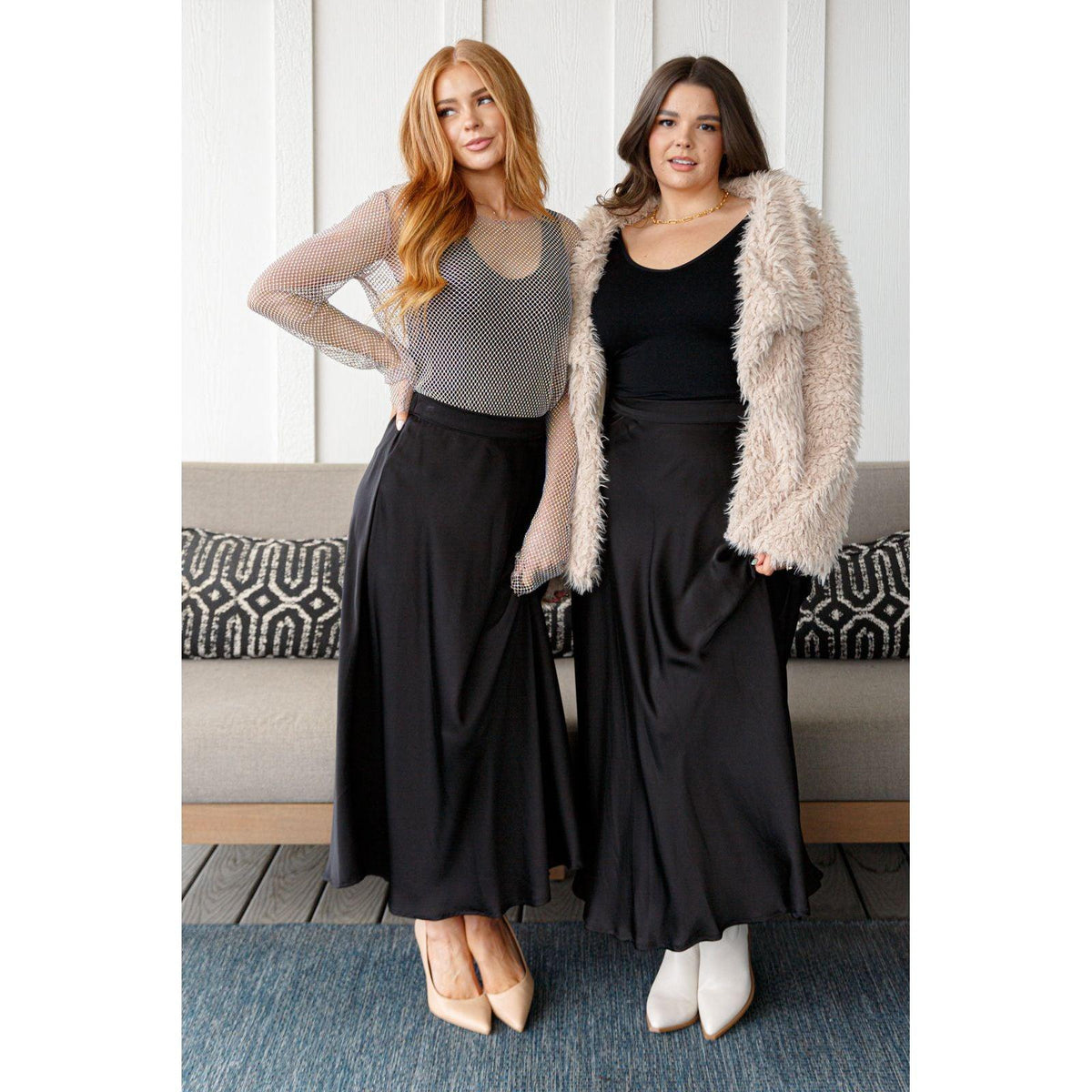 Timeless Tale Maxi Skirt in Black - becauseofadi