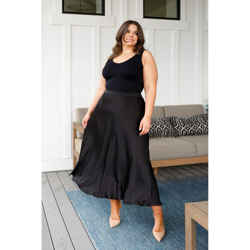 Timeless Tale Maxi Skirt in Black - becauseofadi