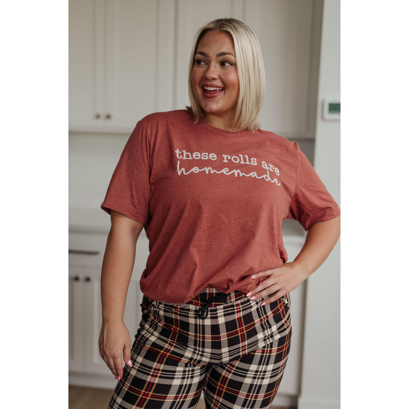 Women's These Rolls are Homemade Tee - becauseofadi